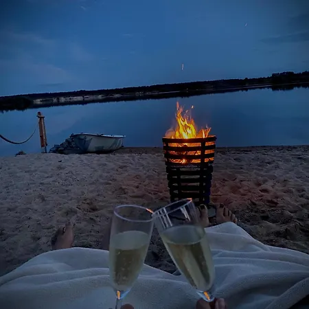 Haus Am Mit Privatstrand, Kamin Und Sauna Dom wakacyjny Lobnitz (Saxony)